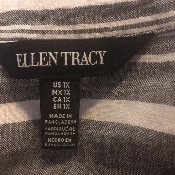 Ellen Tracey Linen Blouse - Picture 9 of 9